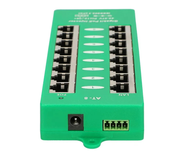 ExtraLink 8 Portowy Gigabit PoE Injector Aktywny, 8 portów Gigabit 802 - 1541538 - zdjęcie 5